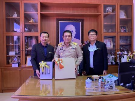 กกจ.สพม. เข้าพบ นายกสมาคมองค์การบริหารส่วนตำบลแห่งประเทศไทย