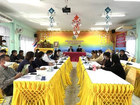 สพม. เข้าร่วมประชุมกับคณะผู้บริหาร อบต.ในอำเภอ สมเด็จ และอำเภอใกล้เคียง ณ อบต.หนองแวง จ.กาฬสินธุ์