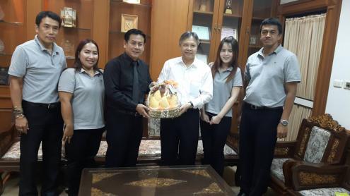 เข้าพบนายกเทศมนตรีตำบลท่าม่วง