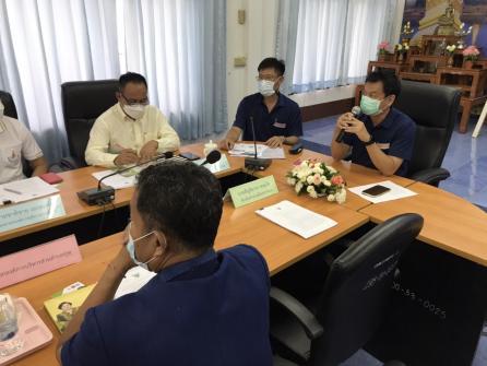 กกจ.สพม. เข้าร่วมประชุมกับผู้บริหาร อบต. ในพื้นที่ จ.นครพนม