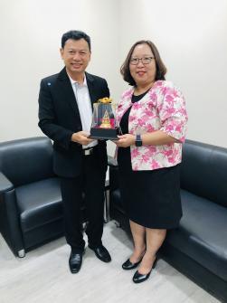 กกจ. สพม. เข้าพบ ผู้ช่วยผู้อำนวยการธนาคารออมสิน สายงานลูกค้าธุรกิจขนาดใหญ่และภาครัฐ
