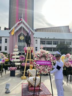 สพม. เข้าร่วมงาน พิธีวางพวงมาลาถวายสักการะ เนื่องในวันคล้ายวันสวรรคตพระบาทสมเด็จพระมงกุฎเกล้าเจ้าอยู่หัว รัชกาลที่ 6