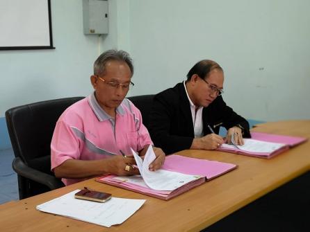 สพม. ลงนามสัญญากู้เงินกับเทศบาลตำบลเถินบุรี จ.ลำปาง