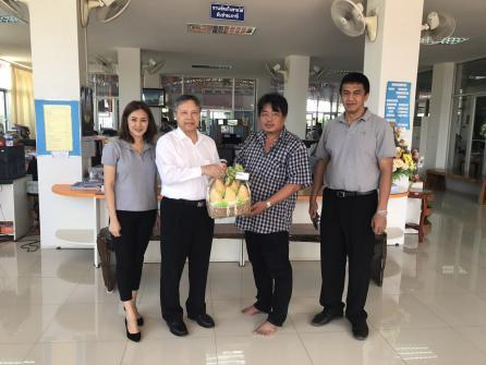 เข้าพบนายกเทศมนตรีตำบลดอนขมิ้น