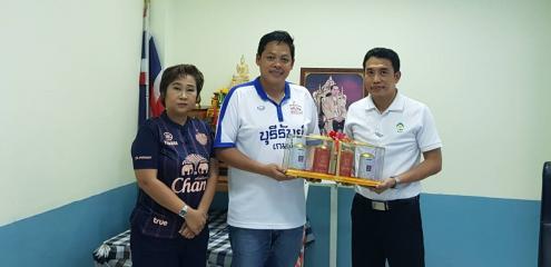 สพม.ลงนามสัญญากู้เงินกับเทศบาลตำบลสามแวง จ.บุรีรัมย์